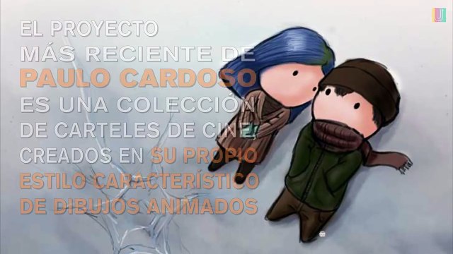 Estas caricaturas hechas a mano retratan escenas de películas famosas