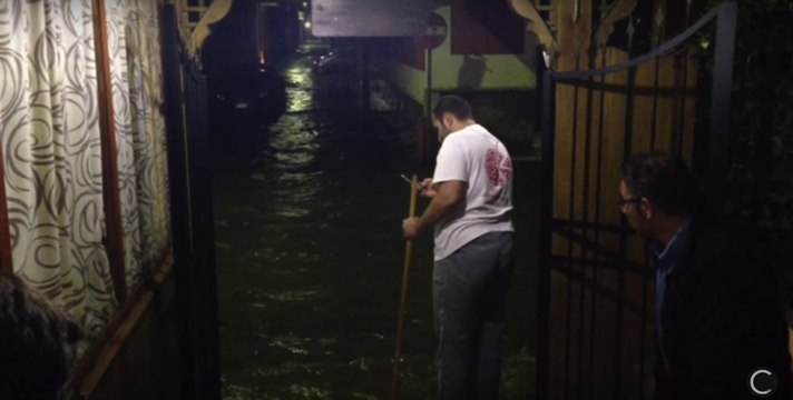 Agro Aversano - Allagamenti ed auto sommerse dall'acqua (10.10.15)