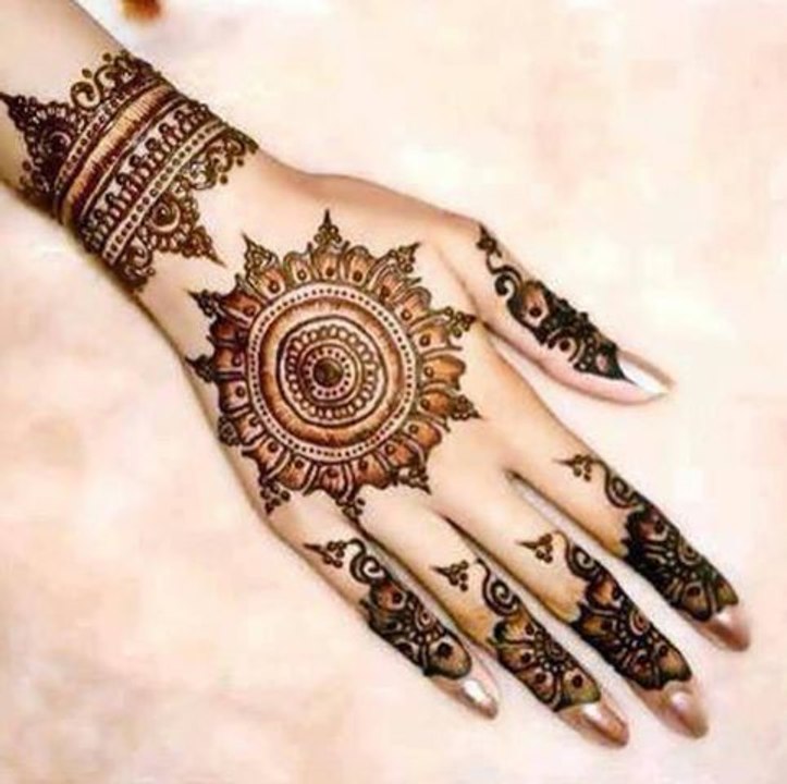 Back Hands Mehndi Design Tutorial
