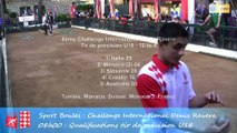 Qualification tir de précision U18, Challenge International Denis Ravera, Sport Boules, Monaco 2015