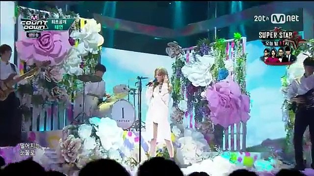 [Solo Debut] 151008 TAEYEON (태연) - I @ 엠카운트다운 M! Countdown [1080p 60fps]