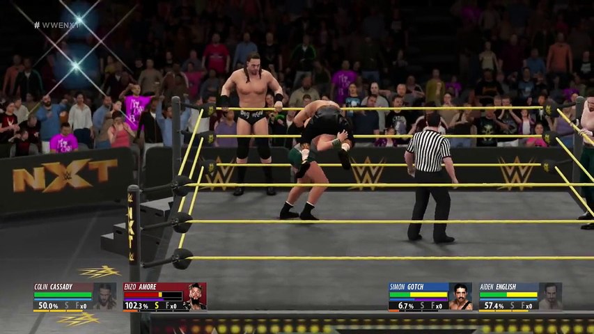 Wwe 2k16 Gameplay The Vaudevillians Vs Enzo Amore And Big Cass Video Dailymotion