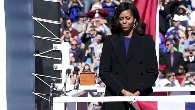 Видео. Мишель Обама показала, как важно не сдаваться, встретив препятствие.