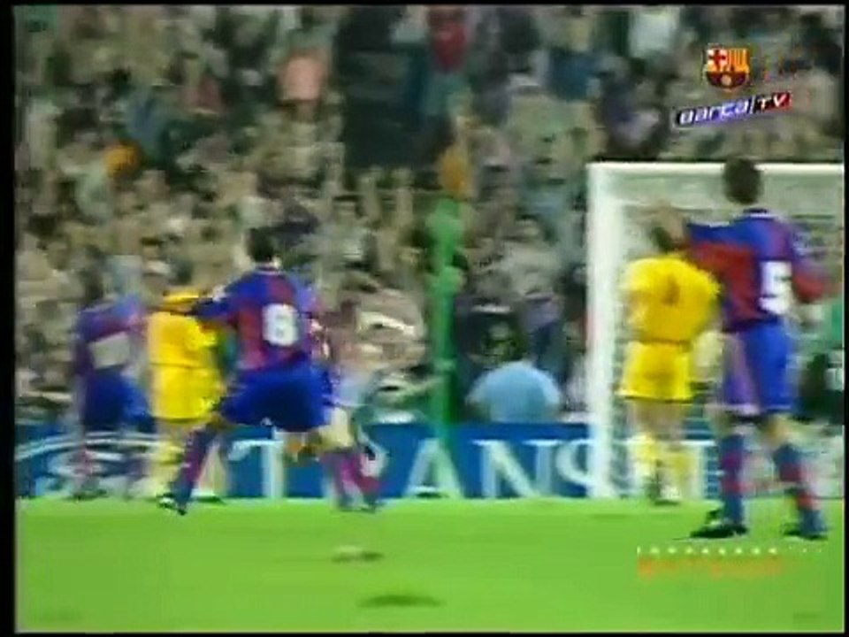 FC Barcelona 'Dream Team' 2-1 Galatasaray CL 1994/95.  Group A