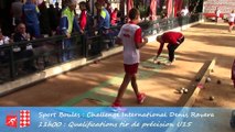 Qualifications tir de précision U15, Challenge International Denis Ravera, Sport Boules, Monaco 2015