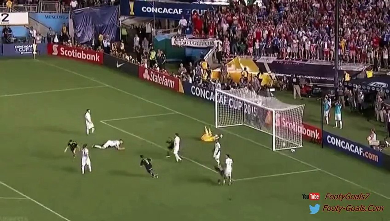Oribe Peralta Goal - Mexico vs USA 2-1 (Gold Cup Final 2015)