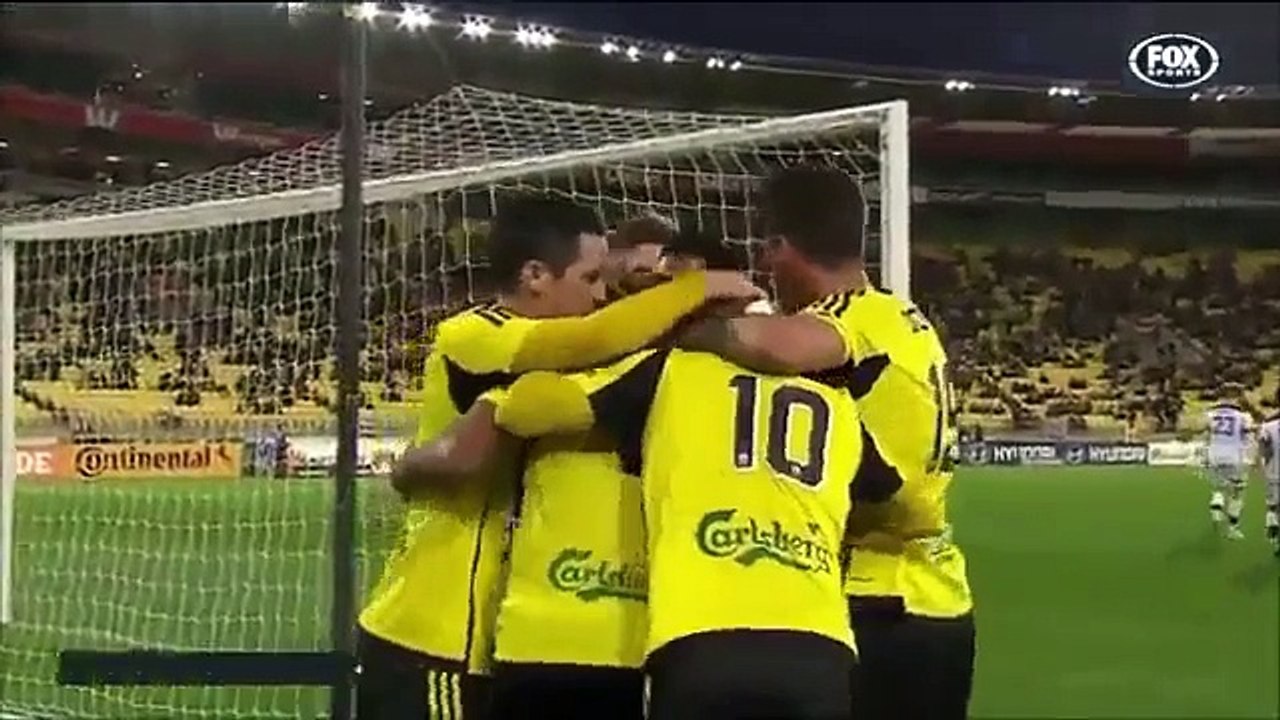 Wellington Phoenix vs Newcastle Jets 1-2 All Goals A-League 11_10_2015