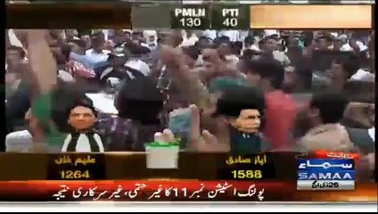 Rana Mashood Distributing Suparis In NA122