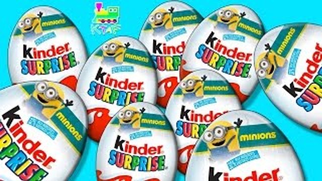 Surprise Eggs Kinder Surprise Frozen Minnie Mouse Mickey Mouse Spiderman Angry Birds