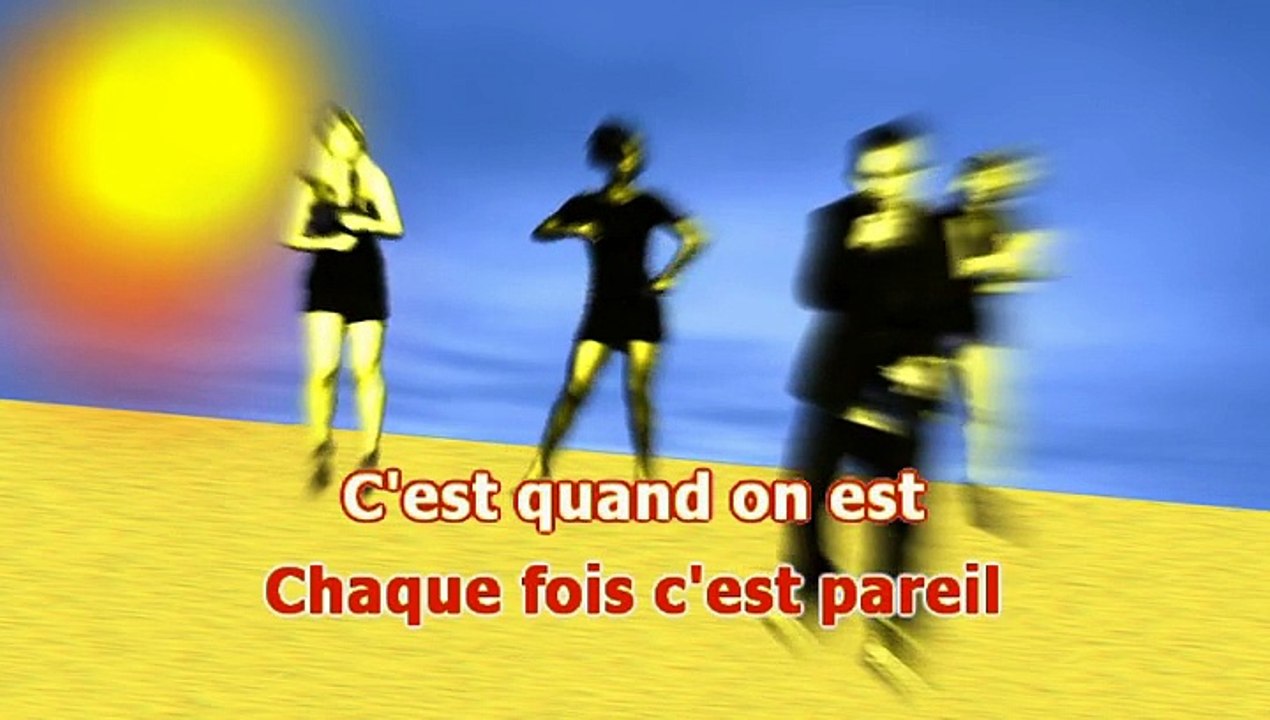 KARAOKE CLAUDE FRANCOIS - Le lundi au soleil