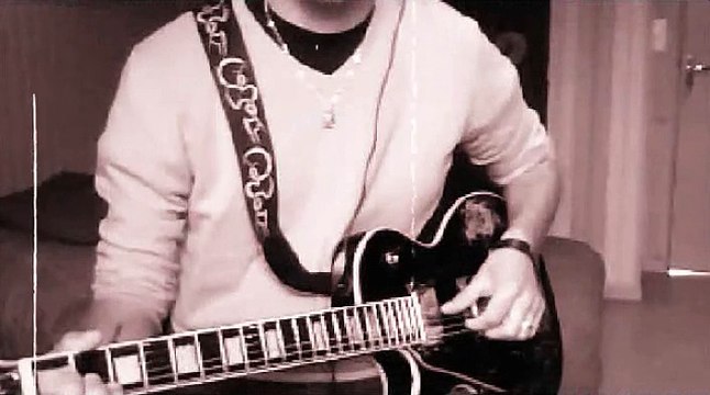 marie Johnny Halliday guitar cover