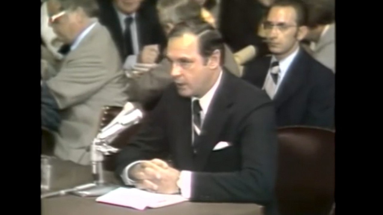 Alexander Butterfield on the Nixon tapes: 'It had to come out'