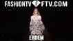 Erdem Spring/Summer 2016 Collection at London Fashion Week | PFW | FTV.com