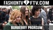 Burberry Prorsum Spring/Summer 2016 Front Row  | London Fashion Week LFW | FTV.com