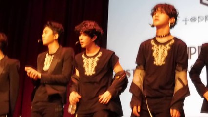 [My FANCAM] 150906 Emotional ending #1 @ Showcase in Paris.