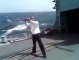 Watch Darness of Pakistani Naval Soldiers on Al Zulifqar encountering Indian Ship in Indian Ocean