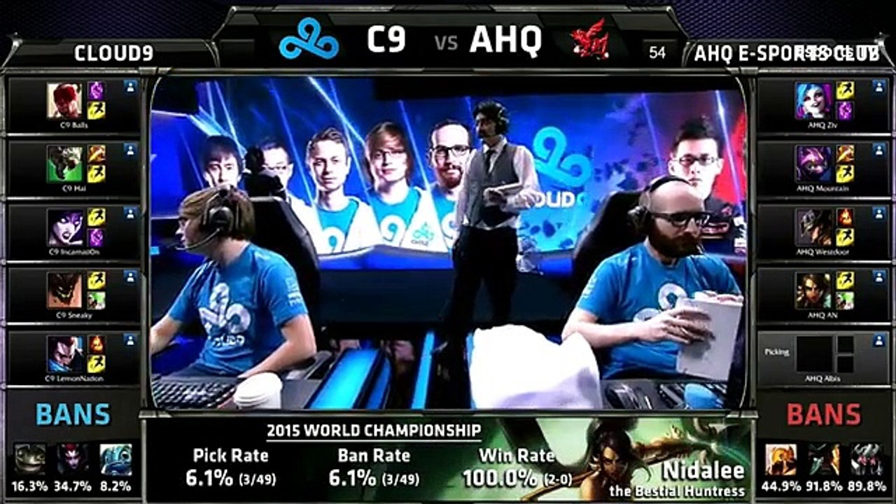 AHQ vs C9 | League of Legends World Championship 2015 TIE BREAKER | Cloud 9 vs AHQ Esports