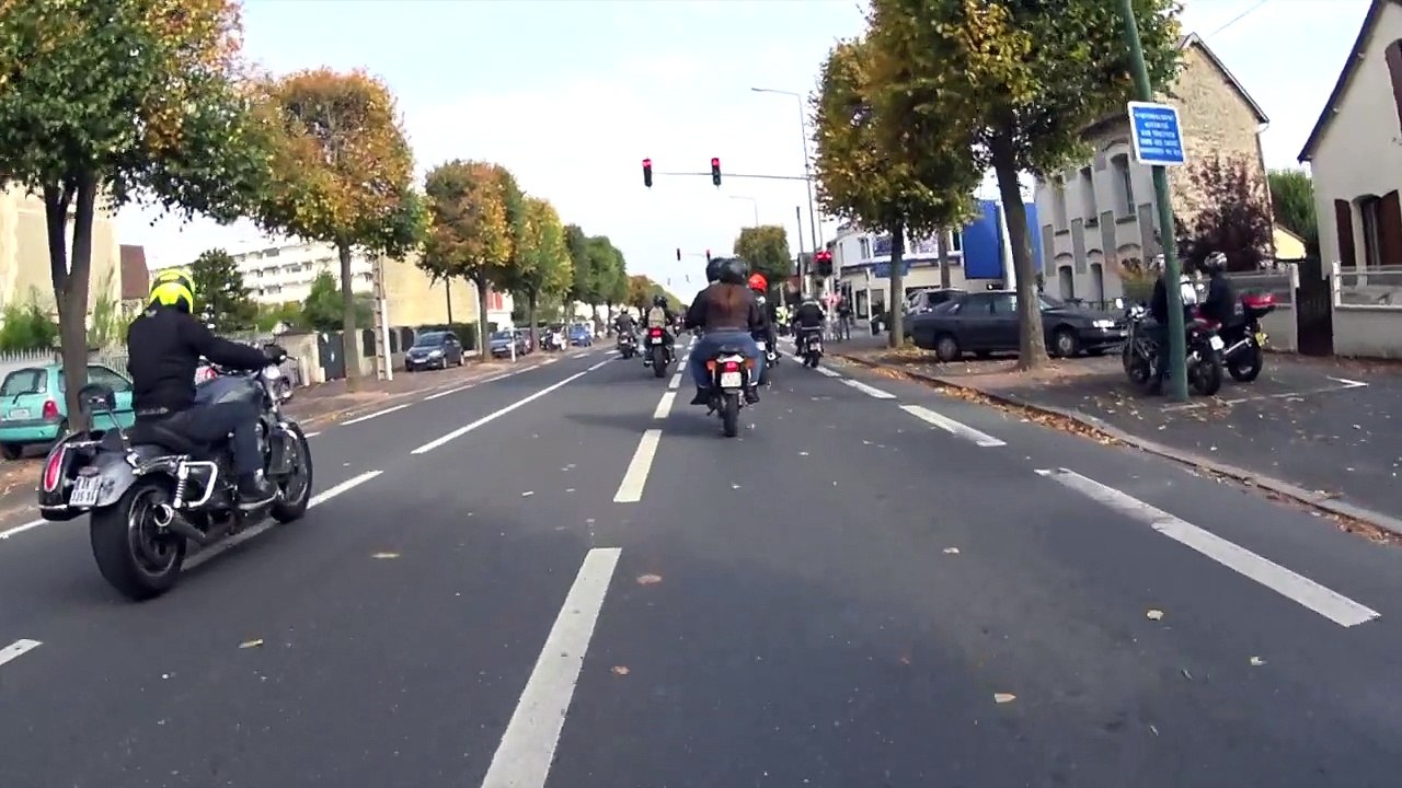 manif moto Caen 10 Octobre 2015
