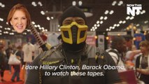 Comic Con Villains Read 2016 Presidential Candidates' Quotes