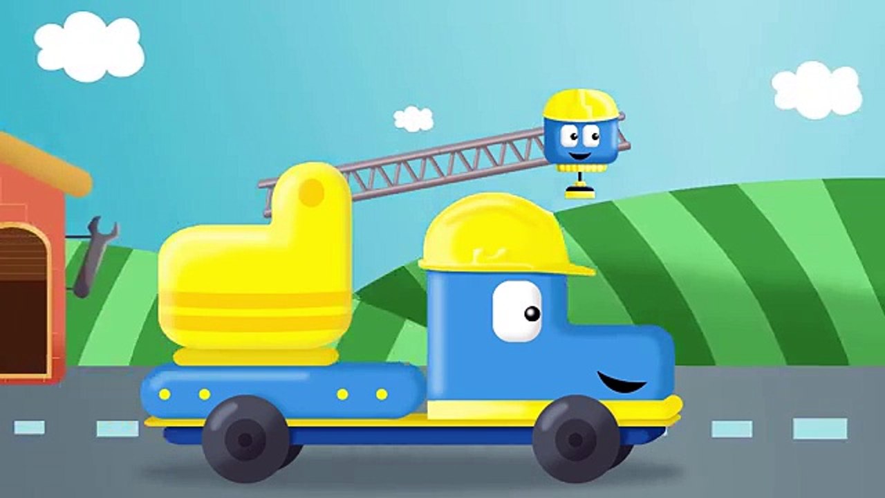 Chasse neige - Tom & Matt les vehicules constructeurs _ Jeux de construction pour enfant