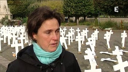 Sainte Anne d'Auray (56) : cérémonie en hommage aux suicides des agriculteurs