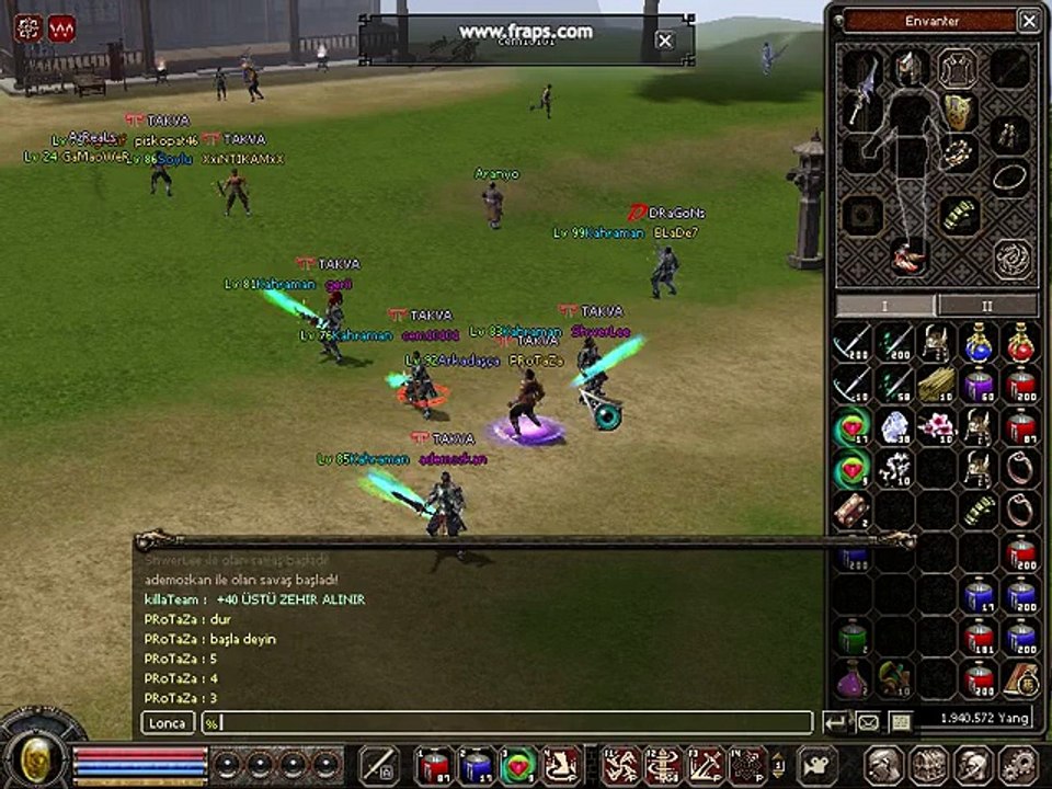 metin 2 araya alıp dövüyorlar yeşil çam maşallah