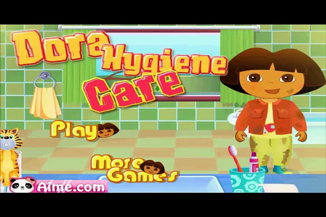 Dora the Explorer Hygiene Care - Game Episodes