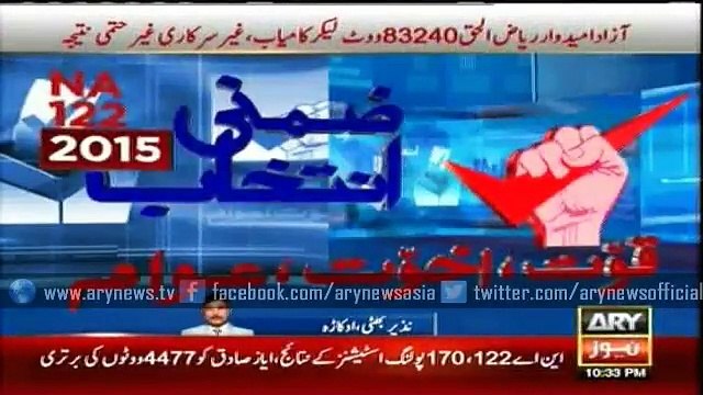 Independent candidate Chaudhry Riaz-ul-Haq wins NA-144 Okara by-election: unofficial results