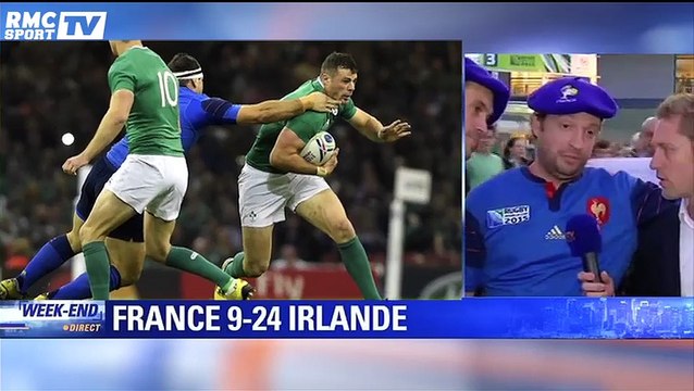 Mondial - France-Irlande : les supporters tricolores déçus