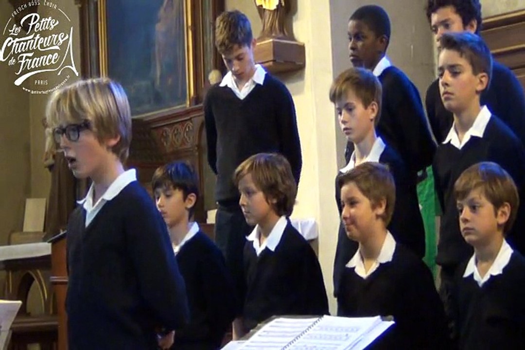 Petits Chanteurs de France - 11 Oct 2015 - S8 - Ave Maria Caccini