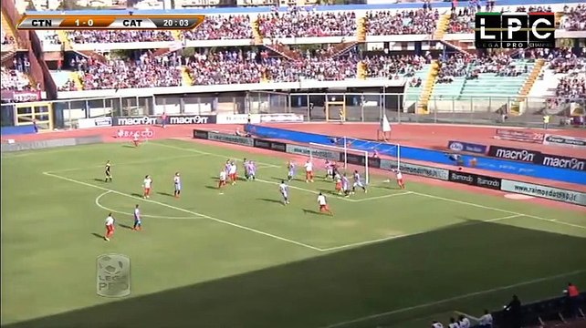 Hilights Catania-Catanzaro 4-1