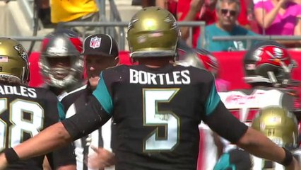 Jaguars Blake Bortles scrambles for 21-yard run