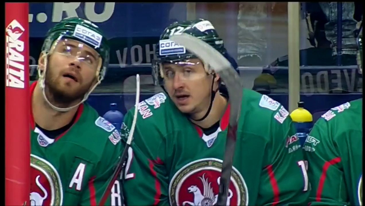 Bars Kazan vs Medvescak Zagreb Highlights 11.10.2015 RUSSIA: KHL