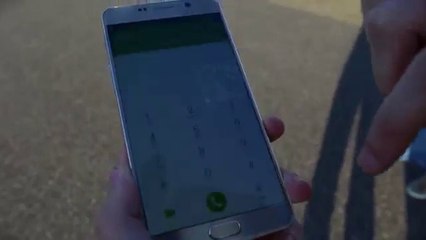 Samsung Galaxy Note 5 Drop Test - FROM 900 FEET