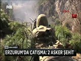 Erzurum Şenkaya'da PKK'lıların kurduğu hain pusuda 2 Asker şehit oldu