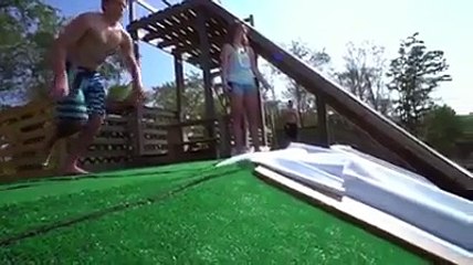 Amazing Fun in Water with loving soul mate play at water