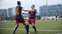 [HIGHLIGHTS] FCB Femení - Lliga: FC Barcelona – CD Transportes Alcaine (6-0)
