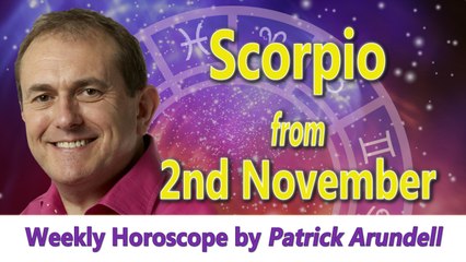 Scorpio Weekly Horoscope from 2nd November 2015