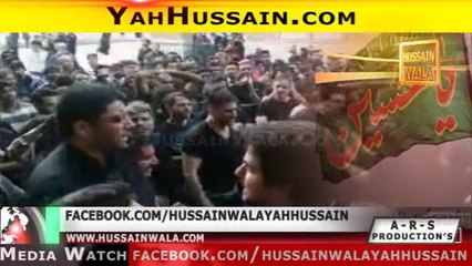 Mir Hassan Mir and Farhan Ali Waris Ayyam e Fatimiya Iran 2104