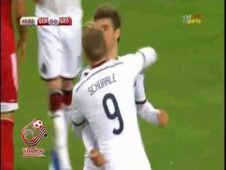 اهداف ألمانيا 2-1 جورجيا