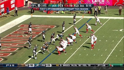 Buccaneers Jameis Winston converts 2-point coversion to Vincent Jackson