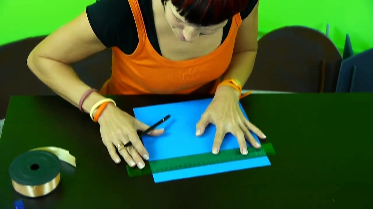 Origami - Kağıt katlama - Yılbaşı süsleme - KÜÇÜK FENER