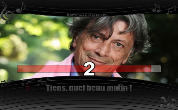 karaoké Hervé Vilard - La vie est belle, le monde est beau