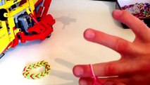 Loom Bands Instructions How to make a loom bracelet Easy tutorial loom band fishtail with