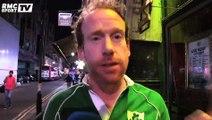 France-Irlande : Les supporters irlandais heureux de la victoire