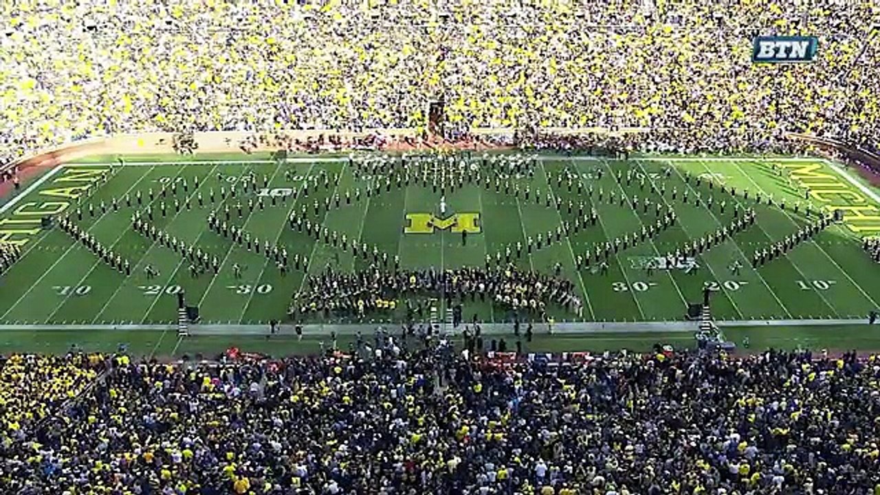 New York Philharmonic Halftime show - Michigan vs. Northwestern