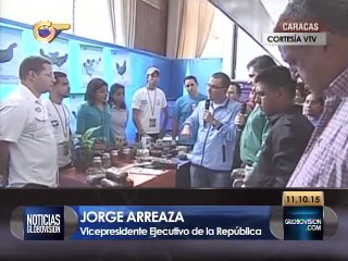 Arreaza llama a la juventud a consolidar la independencia productiva
