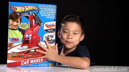 HOT WHEELS CAR MAKER Playset Review & Demo