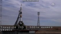Soyuz launch to ISS | 500th Soyuz Rocket Launch Mission