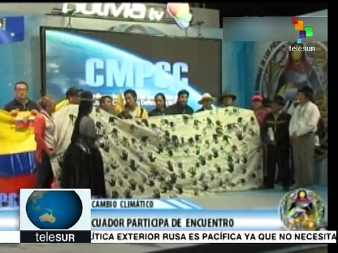 Ecuador denuncia en Conferencia mundial los daños que dejó Chevron